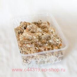 Вкусная коробочка "Рыбка + рубец + рис + морковь"